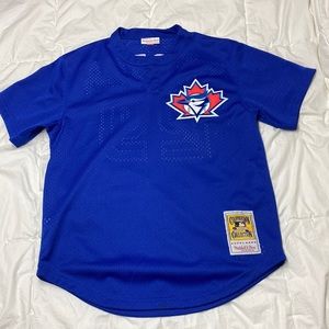 Mitchell and Ness Toronto Blue Jays Joe Carter Jersey